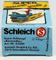 The Smurfs - Schleich - 40201 Smurf with Sledge (Mint in Box)