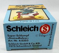 The Smurfs - Schleich - 40203 Smurf on Baby Cycle (mint in box)