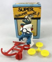 The Smurfs - Schleich - 40203 Smurf on Baby Cycle (mint in box)