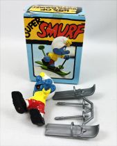 The Smurfs - Schleich - 40205 Ski-ing Smurf (Mint in UK Box)