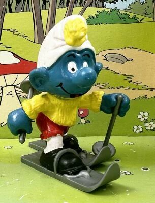 The Smurfs - Schleich - 40205 Skier Smurf