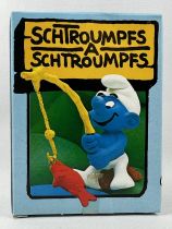 The Smurfs - Schleich - 40207 Fisherman Smurf  (mint in box)