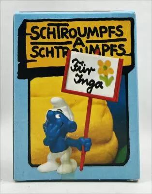 The Smurfs - Schleich - 40208 Smurf Messager (Mint in Box)