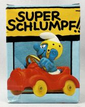 The Smurfs - Schleich - 40210 Smurf Driver (Mint in Box)