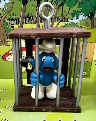 The Smurfs - Schleich - 40212 Smurf in cage