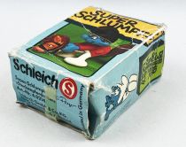 The Smurfs - Schleich - 40214 Smurf on Hobby Horse (mint in box)