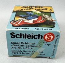 The Smurfs - Schleich - 40218 Smurf as go kart driver (mint in box)