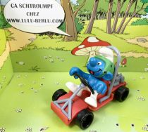 The Smurfs - Schleich - 40218 Smurf as go kart driver