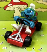 The Smurfs - Schleich - 40218 Smurf as go kart driver