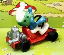The Smurfs - Schleich - 40218 Smurf as go kart driver