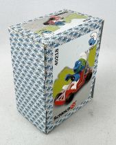 The Smurfs - Schleich - 40218 Smurf Kart Driver (Mint in New Look Box)