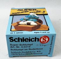 The Smurfs - Schleich - 40219 Smurf in boat (Mint in Box)