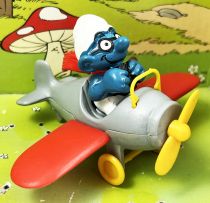 The Smurfs - Schleich - 40222 Smurf in plane