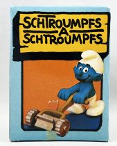 The Smurfs - Schleich - 40225 Smurf with Lawnmower (mint in box)