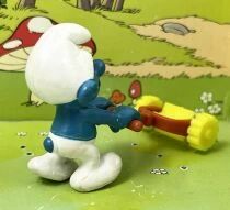 The Smurfs - Schleich - 40225 Smurf with Lawnmower