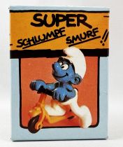 The Smurfs - Schleich - 40230 Smurf driving a Kick Scooter (mint in box)