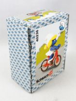 The Smurfs - Schleich - 40232 Smurfette on Bicycle (New Look Box)