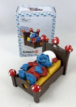 The Smurfs - Schleich - 40240 Smurf in bed (New Look Box)