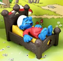 The Smurfs - Schleich - 40240 Smurf in bed