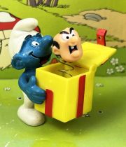 The Smurfs - Schleich - 40248 Smurf with Gargamel Jack-in-the-Box
