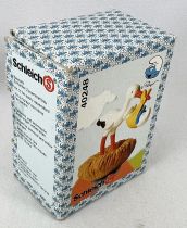The Smurfs - Schleich - 40248 Stork with Baby Smurf (New Look Box)