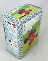 The Smurfs - Schleich - 40255 Smurf with Race Car (New Look Box)