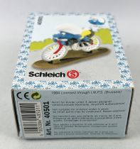 The Smurfs - Schleich - 40501 Smurf Cycle Racer (New Look Box)