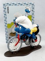 The Smurfs - Schleich - 40501 Smurf Cycle Racer (New Look Box)