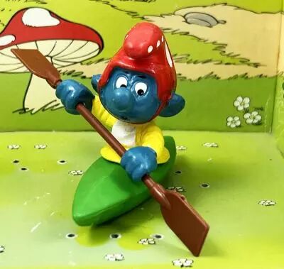 The Smurfs - Schleich - 40502 Kayak Smurf