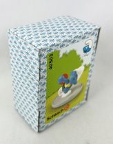 The Smurfs - Schleich - 40503 Smurf Disc Thrower (New Look Box)