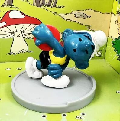 The Smurfs - Schleich - 40503 Smurf disc thrower