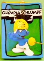 The Smurfs - Schleich - 40504 Fencer Smurf (golden foil) Mint in box
