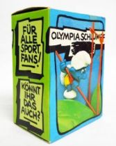 The Smurfs - Schleich - 40506 Olympic Smurf jump with the pole (mint in box)