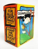 The Smurfs - Schleich - 40506 Olympic Smurf jump with the pole (mint in box)