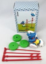 The Smurfs - Schleich - 40506 Olympic Smurf Pole Vault (New Look Box)