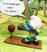 The Smurfs - Schleich - 40508 Boxer Smurf (no striped short)