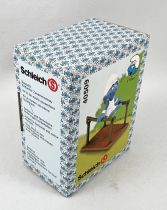 The Smurfs - Schleich - 40509 Smurf Gymnast with parallel bar (New Look Box)