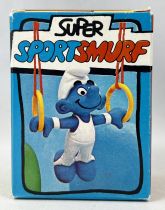The Smurfs - Schleich - 40510 Smurf Gymnast (ring) Mint in Box