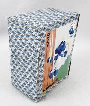The Smurfs - Schleich - 40510 Smurf Gymnast (rings) New Look Box