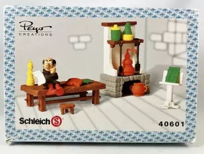 The Smurfs - Schleich - 40601 Gargamel Laboratory Accessories N�1 (New Look Box)