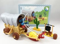 The Smurfs - Schleich - 40603 Covered-Wagon (New Look Box)