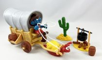 The Smurfs - Schleich - 40603 Covered-Wagon (New Look Box)