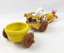 The Smurfs - Schleich - 40622 Snail Cart Deluxe Playset (loose)