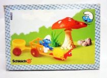 The Smurfs - Schleich - 40622 Snail Cart Deluxe Playset (Mint in box)