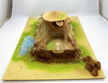The Smurfs - Schleich - 41000 Tree Stump (Playland) \ Baumstumpf\ 