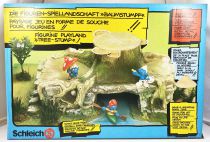 The Smurfs - Schleich - 41000 Tree Stump (Playland) \ Baumstumpf\ 