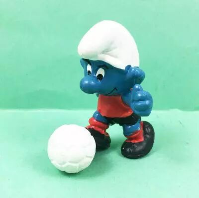 The Smurfs - Schleich - 43126 Schtroumpf Bundesliga (FC N�mberg)
