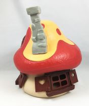 The Smurfs - Schleich - 49001 Smurf Big House (loose with \ Modern\  Box)