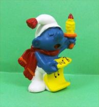 The Smurfs - Schleich - 51909 Christmas Smurf with candle