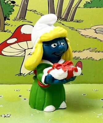 The Smurfs - Schleich / Applause - 20200 Christmas Smurfette
